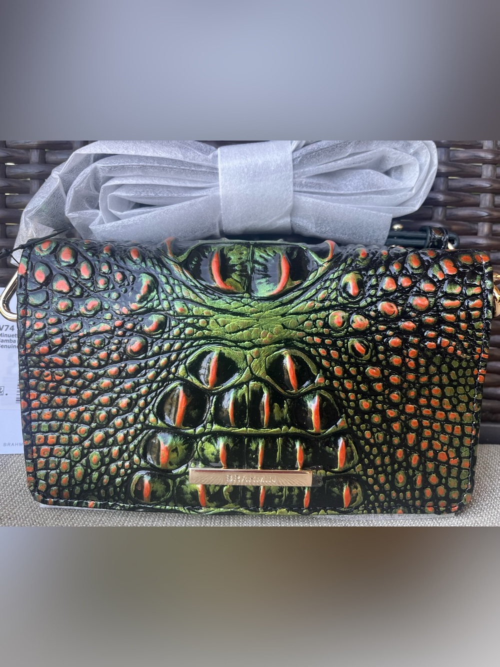 NWT Brahmin MINUETTE in SAMBA Melbourne Crossbody